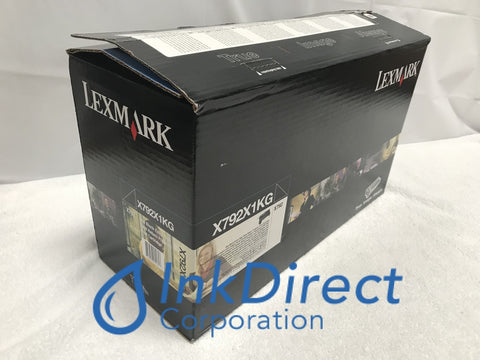 Genuine Lexmark X792X1KG Return Program Print Cartridge Black X792DE X792DTE X792DTFE X792DTME X792DTPE X792DTSE Print Cartridge , Lexmark - Multi Function X792DE, X792DTE, X792DTFE, X792DTME, X792DTPE, X792DTSE,
