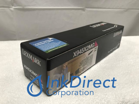 Genuine Lexmark X945X2MG High Yield Toner Cartridge Magenta X940E X945E Toner Cartridge ,  Lexmark - Multi Function ,X940E, X945E , Ink Direct Corporation