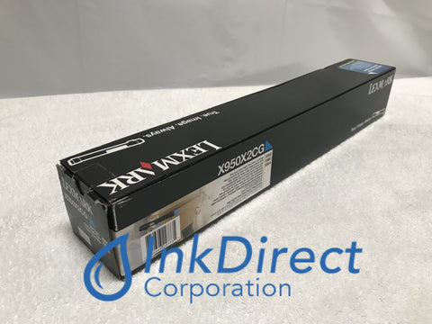Genuine Lexmark X950X2CG Toner Cartridge Cyan X950de X950dhe X952de X954de Toner Cartridge , Lexmark - Laser Printer X950de, X950dhe, X952de, X954de