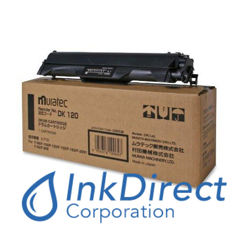 Genuine Muratec Dk120 Dk-120 Drum Unit , Muratec - Fax Laser F 100, 120, 150, 160, 95, 95E, 98