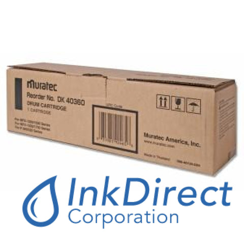 Genuine Muratec Dk40360 Dk-40360 Same As Dk41200 Drum Unit Black , Muratec - Fax Laser F 320, 360, MFX 1200, 1300, 1300P, 1600, 1700, 1700P,