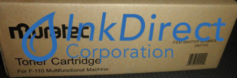 Genuine Muratec Dkt110 Dkt-110 Toner / Drum Black , Muratec - Fax Laser F 110,