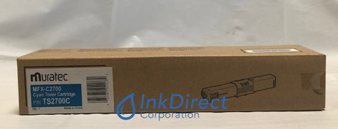 Genuine Muratec TS2700C TS-2700C Toner Cyan MFXC 2700 Toner , Muratec - Fax Laser MFXC 2700
