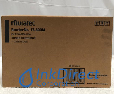 Genuine Muratec TS300M TS-300M TS300US TS-300US Toner Cartridge Black Toner Cartridge , Muratec - Fax Laser F 300, 305, 315, MFX 1330, 1330D, 1350D