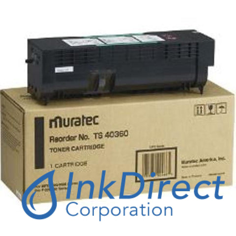 Genuine Muratec Ts40360 Ts-40360 Toner Cartridge Black , Muratec - Fax Laser F320, 360, MFX 1200, 1600,