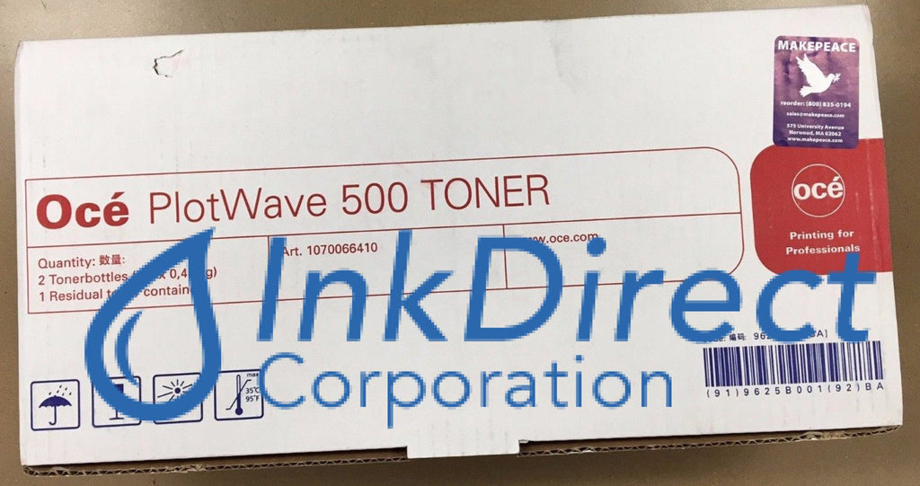 OCE Plotwave 300 Genuine OEM Toner Cartridges - 2 Pack Original Manufacturer Toner
