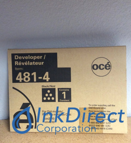 Genuine Oce 4814 481-4 Developer Black CM 2510 Developer , Imagistics - Copier CM 2