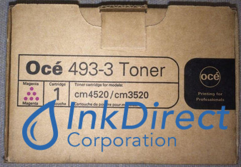 Genuine Oce-Pitney Bowes-Imagistic 4933 493-3 Toner Cartridge Magenta