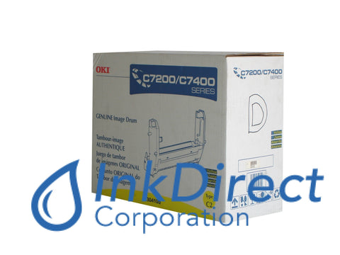 Genuine Okidata 41304105 Type C2 Drum Unit Yellow , Okidata - Laser Printer Oki C7200, C7200N, C7400 , C7400DXN, C7400N