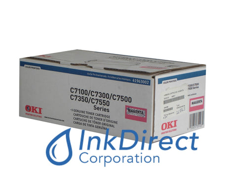 Genuine Okidata 41963002 Type C4 Toner Magenta Oki C7100 C7100N C7300 C7300DN C7300DXN C7300N C7350 C7350DN C7350DTN C7350HDN C7350N C7500