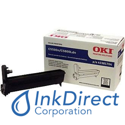 Genuine Okidata 43381704 Type C8 Drum Unit Black
