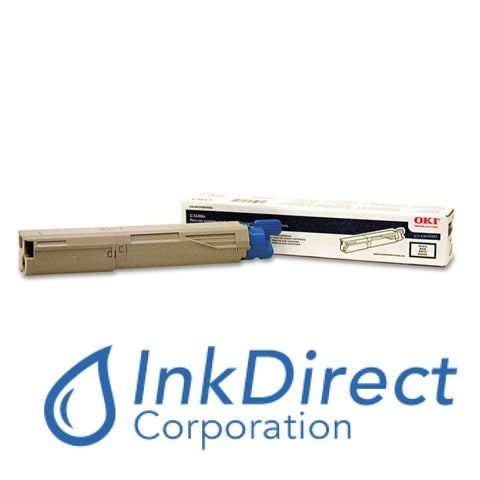 Genuine Okidata 43459404 C3400 Standard Yield Toner Cartridge Black , Okidata - Laser Printer Oki C3400N, C3520, C3520MFP, C3530MFP, C3530N, C3530NMFP