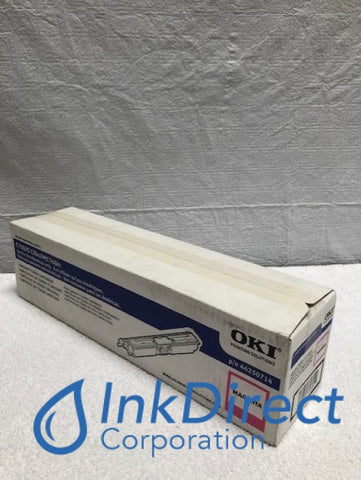 Genuine Okidata 44250714 Type D1 - High Yield Toner Cartridge Magenta Toner Cartridge , Okidata - Laser Printer Oki C110, C130N, MC160 MFP,