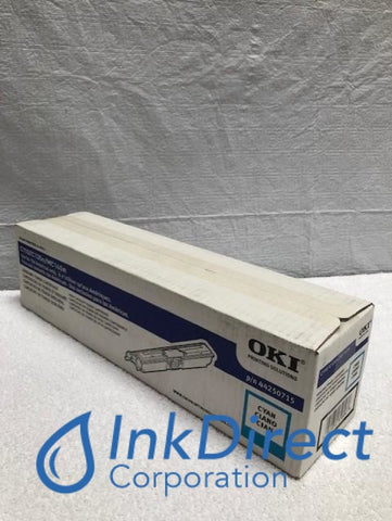 Genuine Okidata 44250715 Type D1 High Yield Toner Cartridge Cyan Toner Cartridge , Okidata - Laser Printer Oki C110, C130N, MC160 MFP,