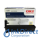 Genuine Okidata 44315101 Type C15 Drum Unit Yellow , Okidata - Laser Printer Oki C610CDN, C610DN, C610DTN, C610N