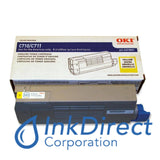 Genuine Okidata 44318601 52127301 44318605 C710 / C711 Toner Cartridge Yellow