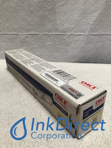 Genuine Okidata 44469737 Toner Cartridge Yellow CX 2731 Toner Cartridge , Okidata - Laser Printer CX 2731,