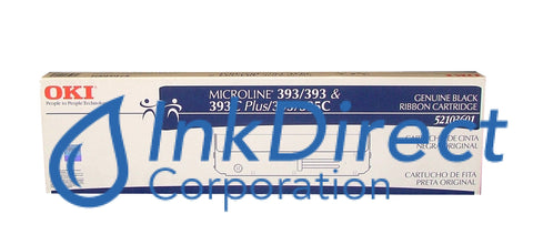 Genuine Okidata 52103601 Ribbon Ctg Black