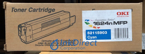 Genuine Okidata 52115903 Toner Cartridge Cyan, Okidata - Oki ES1624N MFP, - Multi Function ES 1624N