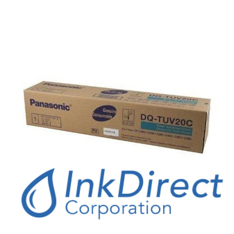 Genuine Panasonic Dqtuv20C Dq-Tuv20C Toner Cartridge Cyan