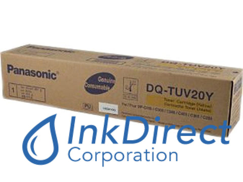 Genuine Panasonic Dqtuv20Y Dq-Tuv20Y Toner Cartridge Yellow