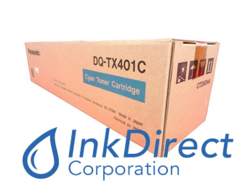 Genuine Panasonic Dqtx401C Dq-Tx401C Toner Cartridge Cyan , Panasonic - Copier DP C321, C401
