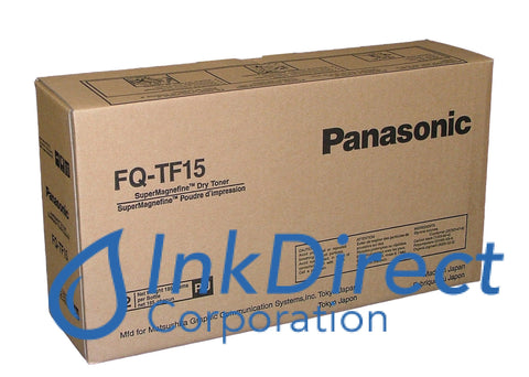 Genuine Panasonic Fqtf15 Fq-Tf15 Toner Black
