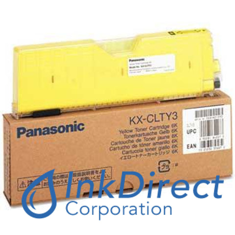 Genuine Panasonic Kxclty3 Kx-Clty3 Toner Cartridge Yellow