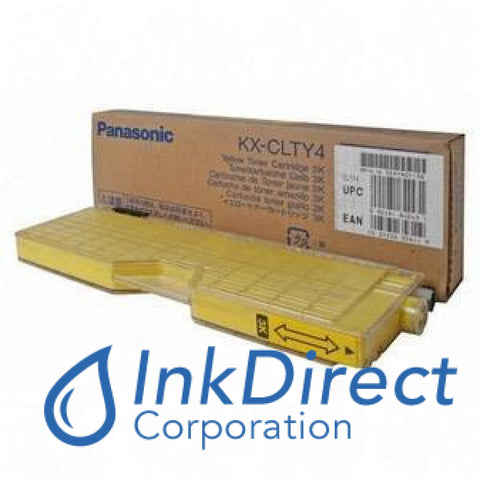 Genuine Panasonic Kxclty4 Kx-Clty4 Toner Cartridge Yellow