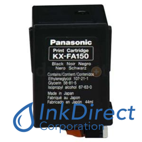 Genuine Panasonic KXFA150 KX-FA150 Ink Jet Cartridge Black – Ink Direct ...