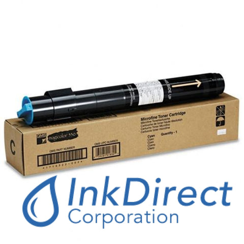Genuine QMS 1710322002 1710322-002 Magicolor 330 Toner Cartridge Cyan 330CX 330EX 330GX Toner Cartridge
