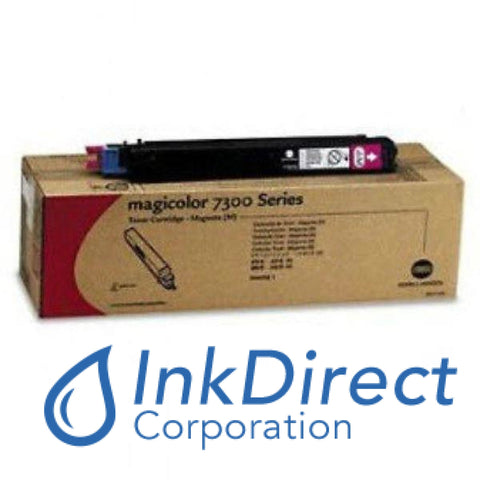 Genuine Qms 1710530003 1710530-003 Magicolor 7300 Toner Magenta