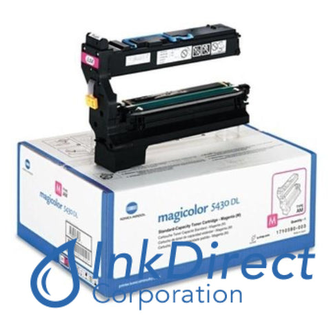 Genuine Qms 1710580003 1710580-003 Magicolor 5400 Toner Cartridge Magenta