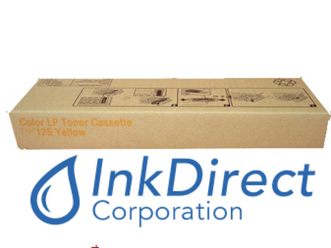 Genuine Ricoh 400981 Type 125 Toner Cartridge Yellow