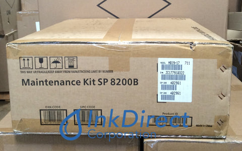 Genuine Ricoh 402961 SP 8200B 8200DN Maintenance Kit Maintenance Kit , Ricoh - Laser Printer AFICIO SP 8200DN