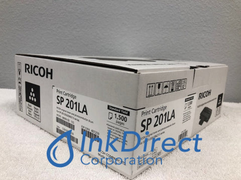 Genuine Ricoh 407259 SP 201LA Toner Cartridge Black Toner Cartridge , Ricoh - SP 213Nw, 213SFNw, 213SNw,