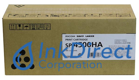 Genuine Ricoh 407316 Sp 4500Ha Print Cartridge Black Toner