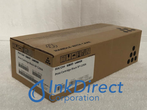 Genuine Ricoh 407539 SP C250DN Toner Cartridge Black Toner Cartridge , Ricoh - Printer SP C250DN,