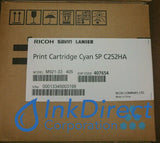 Genuine Ricoh 407654 406-654 Sp C252Ha Toner Cartridge Cyan