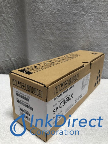 Genuine Ricoh 408246 SP C360X (Extra High Yield) Toner Cartridge Black SP C361SFNw Toner Cartridge , Ricoh   - Multi Function  SP C361SFNw