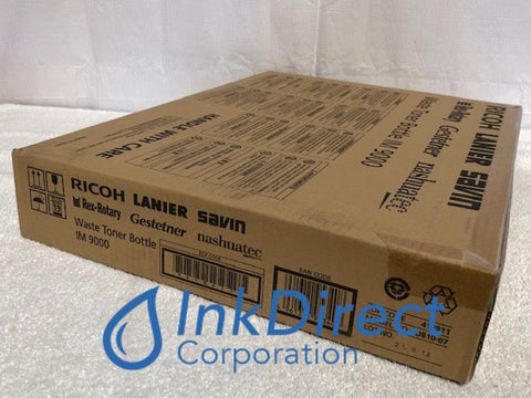 Genuine Ricoh 418911 Waste Container IM7000 IM8000 IM9000 Waste Toner Container , Ricoh Savin Lanier   - Multi Function  IM 7000,  8000,  9000,