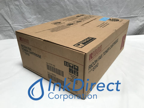 Genuine Ricoh 430452 430208 H191-83 Type 5110 Toner Cartridge Black Toner Cartridge 5510, - Duplicator 5110, Ricoh - Color Laser AFICIO 5000L, - Fax SF X5510MSD, - Fax Laser Fax 5000L, 5510L, 5510NF,