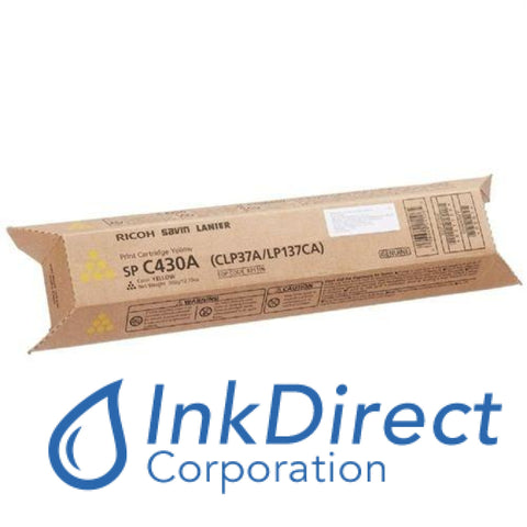 Genuine Ricoh 821071 821106 Sp C430A Toner Cartridge Yellow