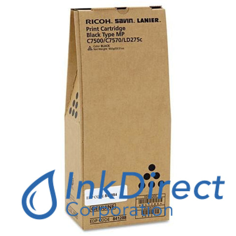 Genuine Ricoh 841084 841288 Mp C7500A Print Cartridge Black