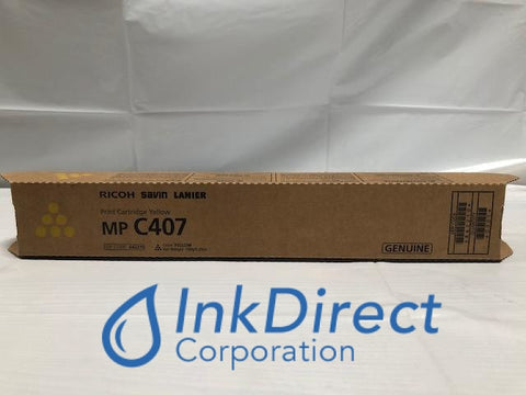 Genuine Ricoh 842210 MP C407 Toner Cartridge Yellow Toner Cartridge , Multi Function  MP C407