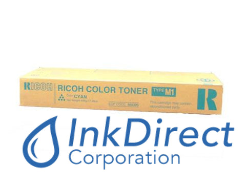 Genuine Ricoh 885320 Type M1 Toner Cartridge Cyan