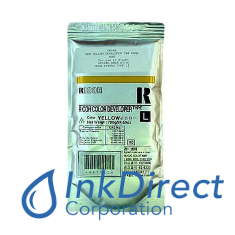 Genuine Ricoh 887952 - L A2579680 - Type Developer / Starter Yellow