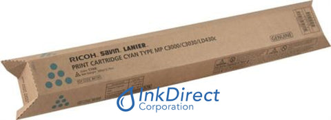 Genuine Ricoh 888639 884965 Mp C3000A Toner Cartridge Cyan Toner Cartridge