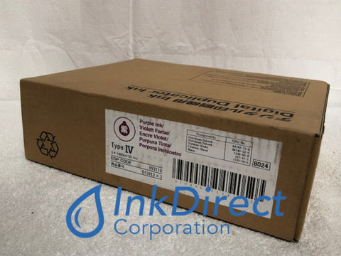 Genuine Ricoh 893119 Type IV Ink Purple JP5000 JP5500 JP8000 JP8500  , Ricoh   - Duplicator  JP 5000,  5500,  8000,  8500,  Savin   -    3450DNP,  3460DNP,  3350DNP,  3360DNP,