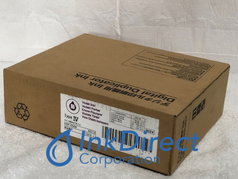 Genuine Ricoh 893126 Type IV Ink Violet Master , Ricoh   - Duplicator  JP 5000,  5500,  8000,  8500,